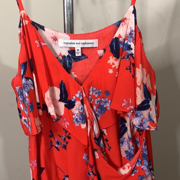 Berkley Cami cupcakes and cashmere Color: Poppy red Size: M - Picture 3 of 9